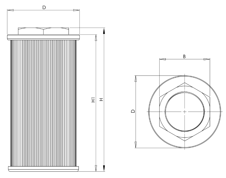 Air Filters MF- Series (MF-08/10/12/16/20/32)